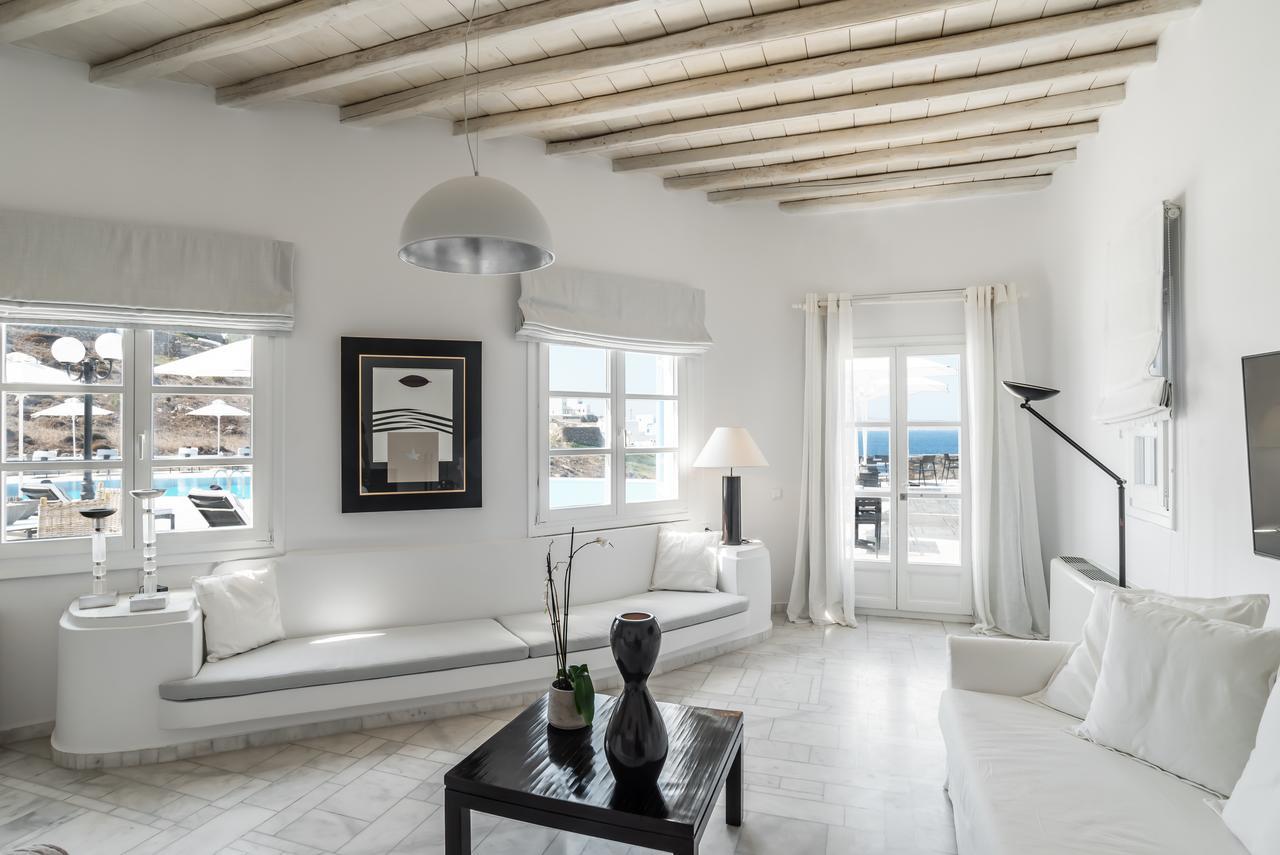 Capo Di Mykonos Resort Agios Ioannis Diakoftis Habitación foto